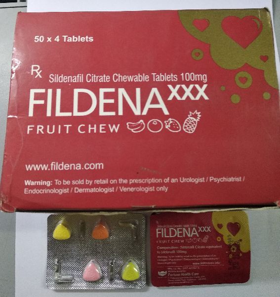 Fildena XXX Chewable 100мг