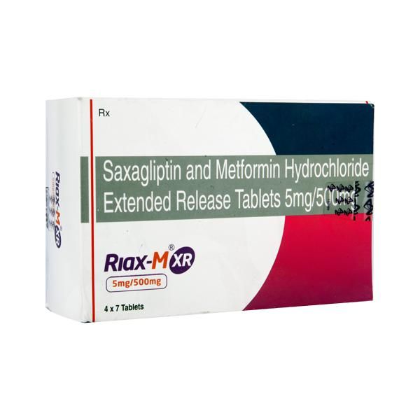 Riax M XR 5мг / 500мг